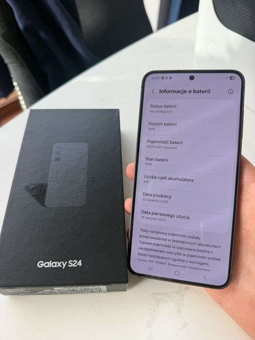 Samsung S24 99% baterii