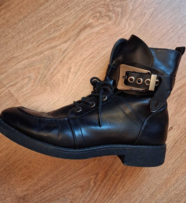 Botki, sztyblety damskie, 38