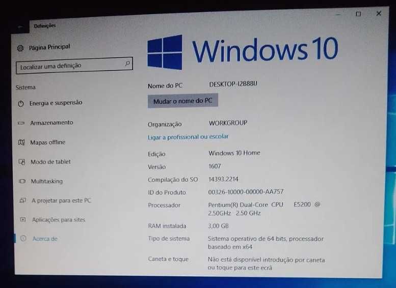 Computador E5200