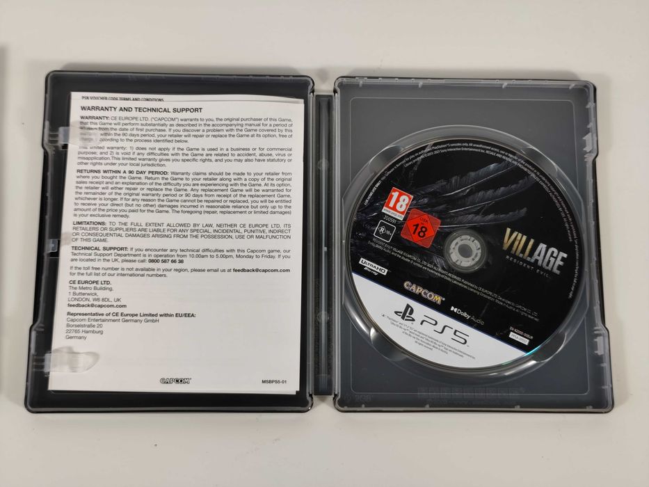 Resident Evil: Village Steelbook Playstation 5 PS5