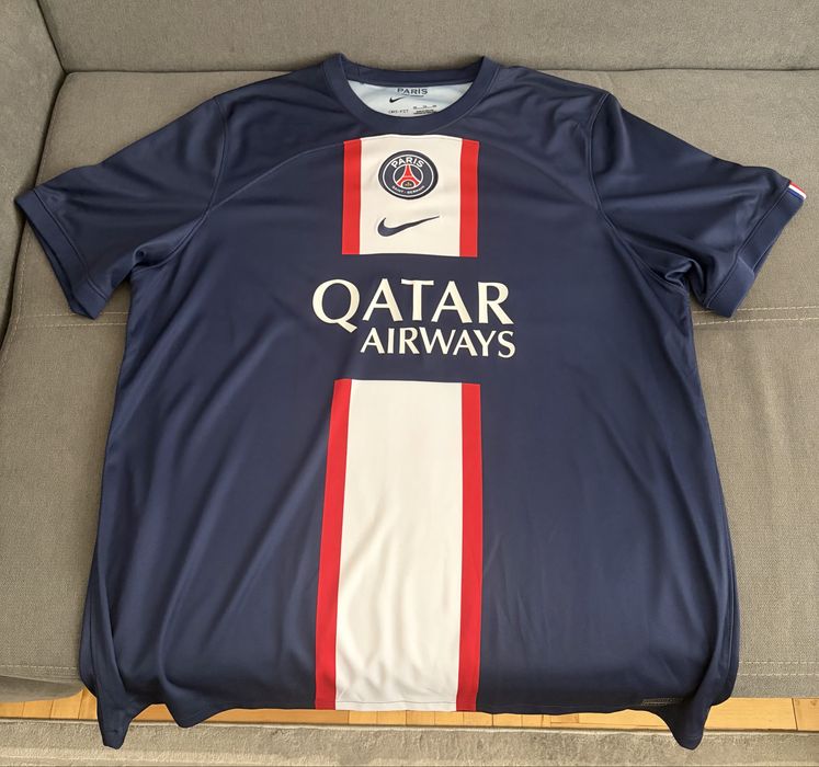 Футболка PSG Nike 2022/2023, оригінал, розмір XXL, Qatar Airways
