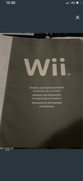 Manual Instrucoes Nintendo Wii