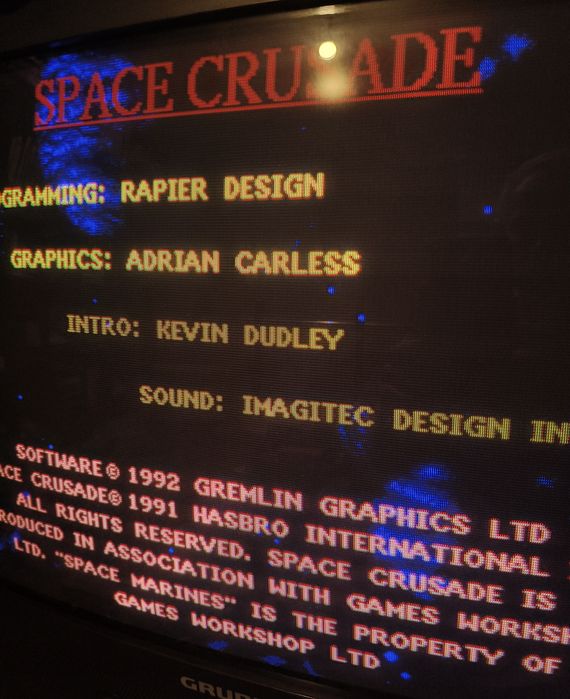 Gra Space Crusade Amiga kompletna testowana!