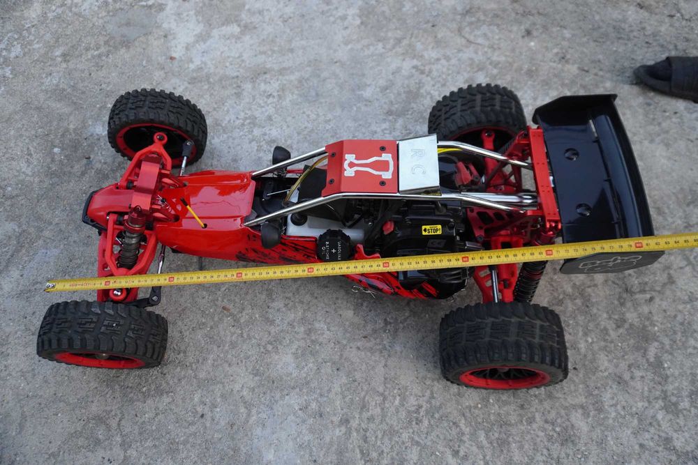 Carro RC 1:5 80KM/h Gasolina 2 Tempos 29cc ROFUN BAHA 5B