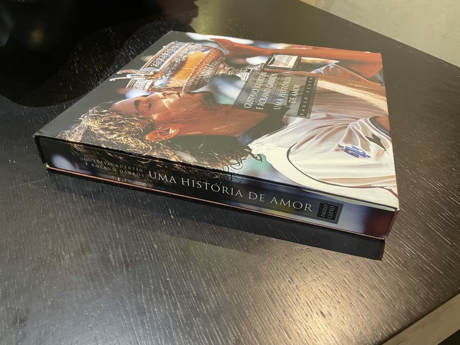 Livro Gustavo Kuerten e Roland Garros