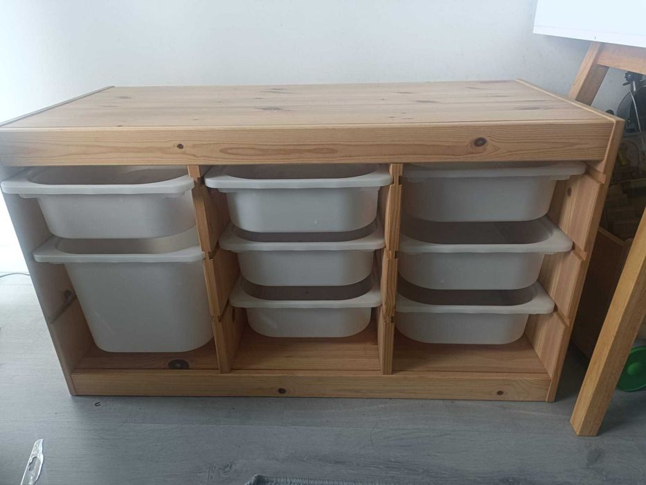 Comb de arrumação com caixas