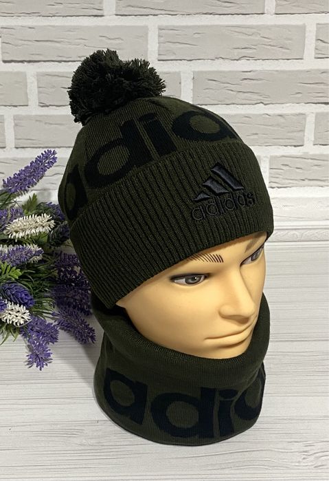 Комплекти на флісі шапка хомут Nike, Adidas, Puma, NY