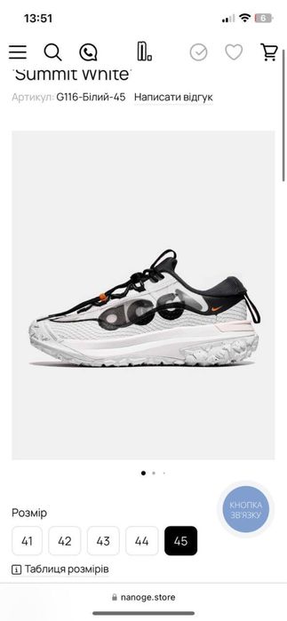 Кросівки Nike ACG Mountain Fly Low 2