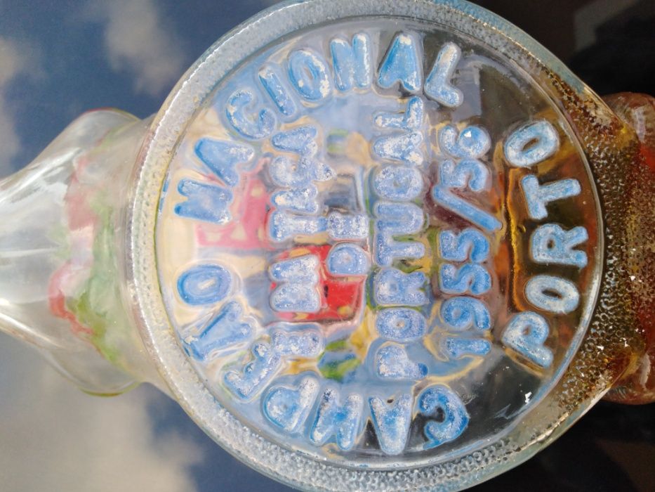 garrafa futebol clube porto taça Portugal 55/56