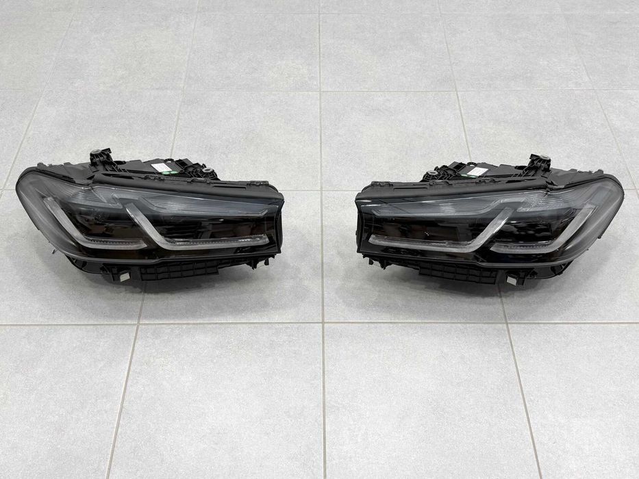 Фари BMW G30 G31 5 G60 G61 G90 Shadow Line Adaptive LED 2 РЕЖИМА ДХО LCI фары бмв оптика шедоу лайн адаптив  рестайл доерст фара