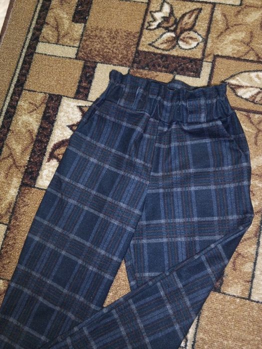 Брюки клітка 146 р