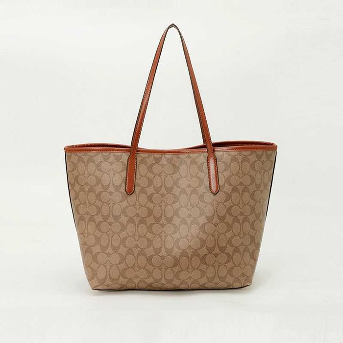 Жіноча сумка COACH Crossbody Tote Bag / Сумка Коач / жіноча мокко сумочка Коуч