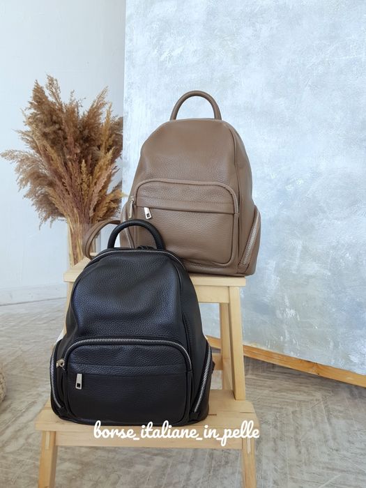 Жіночий рюкзак шкіра Virginia Conti Італія