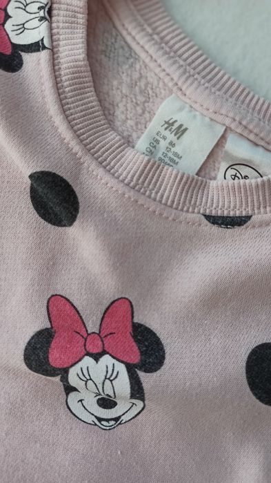 Komplet H&M , Myszka Minnie rozm. 86