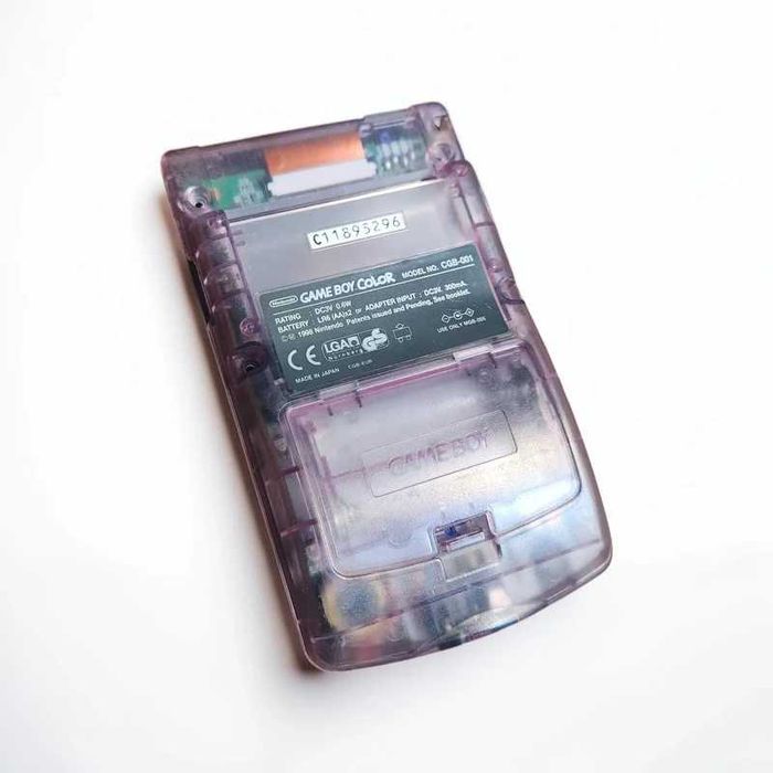 Nintendo Game Boy Color Roxo Transparente