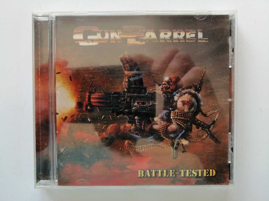 CD GUN BARREL Battle Tested  jak Iron Maiden Judas Priest Helloween