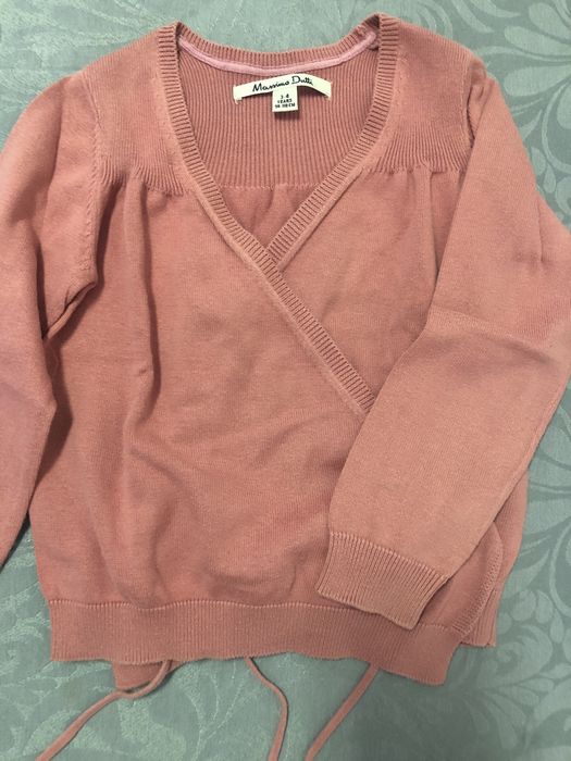 2 Calças ganga + 2 sweats + casaco malha 3/4 Anos