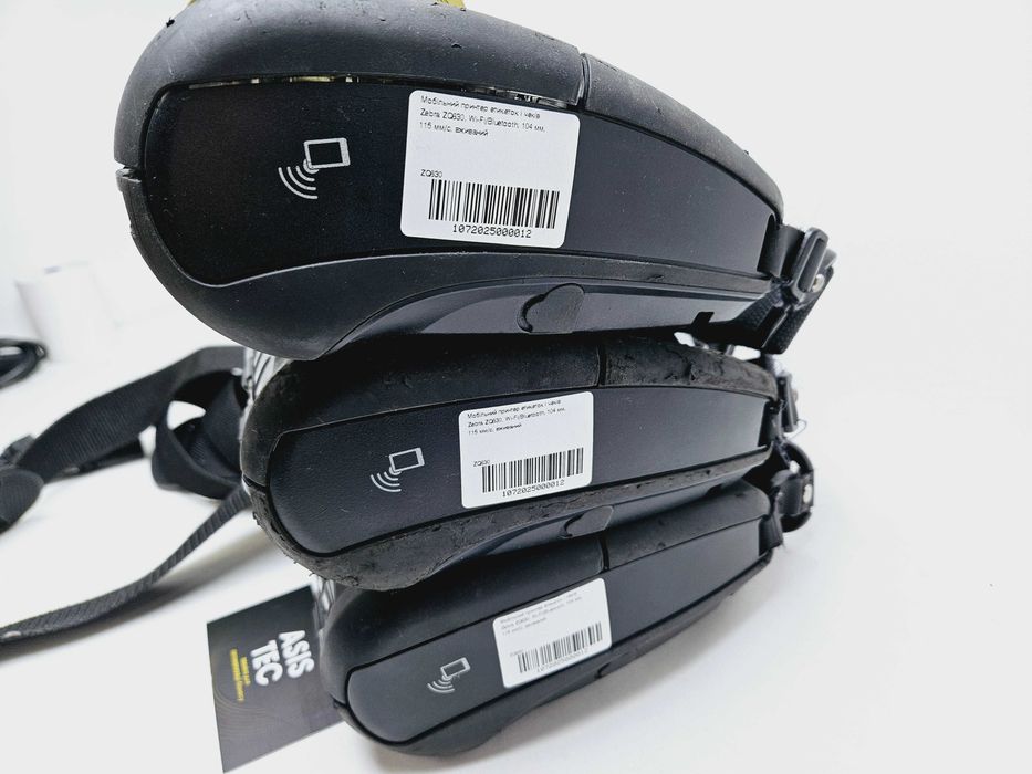 Zebra ZQ630 мобільний принтер етикеток 101мм Bluetooth/WiFi, 114мм/с НОВИЙ АКУМУЛЯТОР