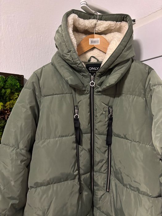 Damska ciepła kurtka zimowa plus size