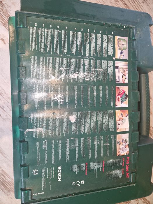 Szlifierka oscylacyjna  bosch  psa 200 ac