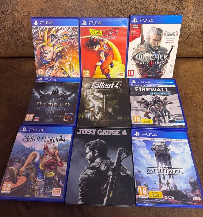 Диски до  Playstation4/3 PS3 PS4 ціна комплекту