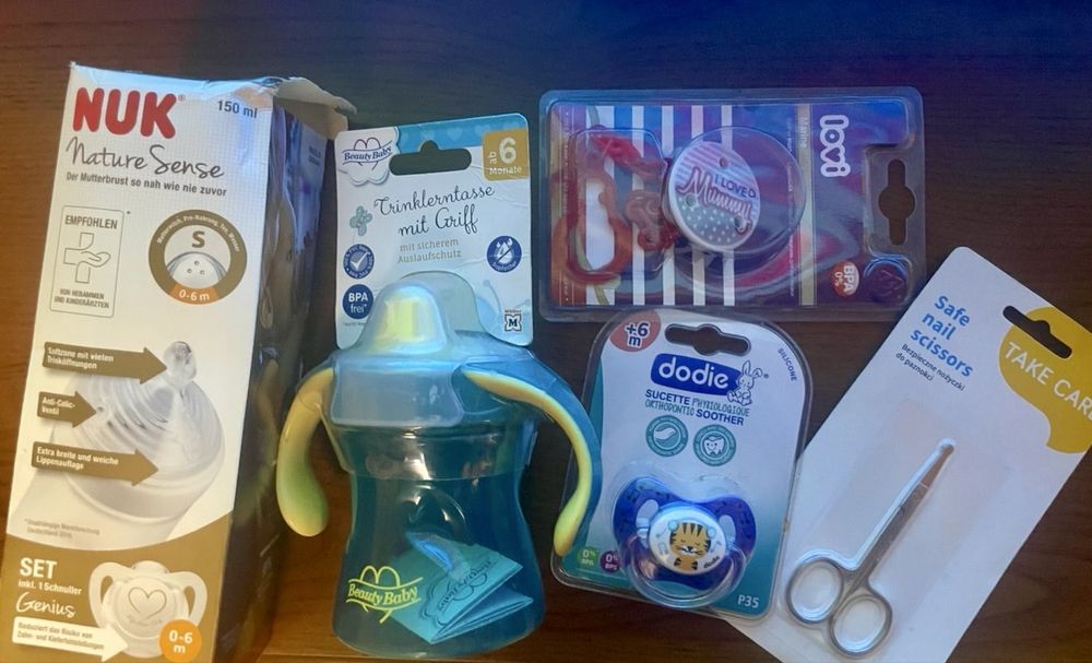 Детский набор (0-6 мес) бутылочка NUK