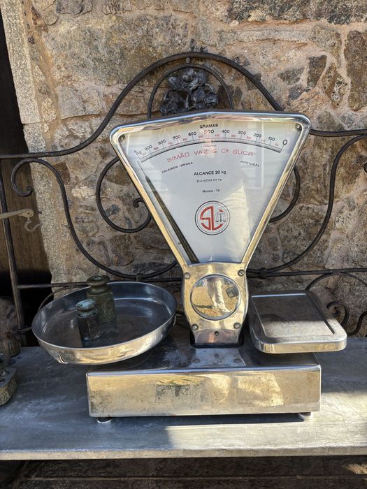 Balança comercial antiga