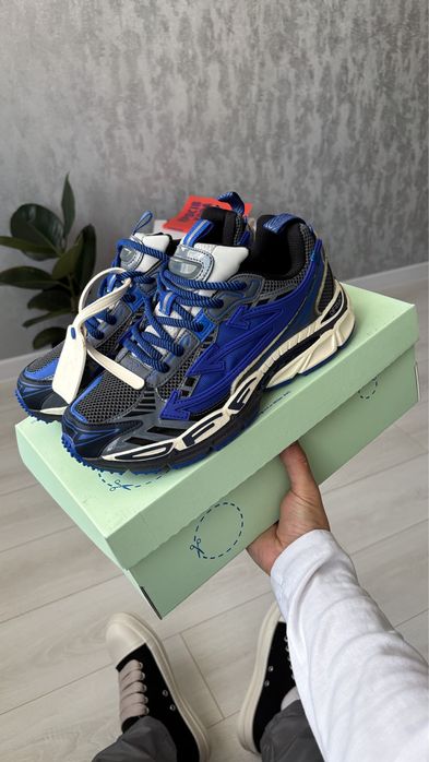 Off-White Be Right Back Gunmetal Blue