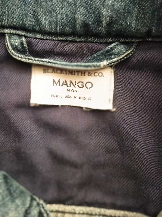 Kamizelka męska dżinsowa Mango