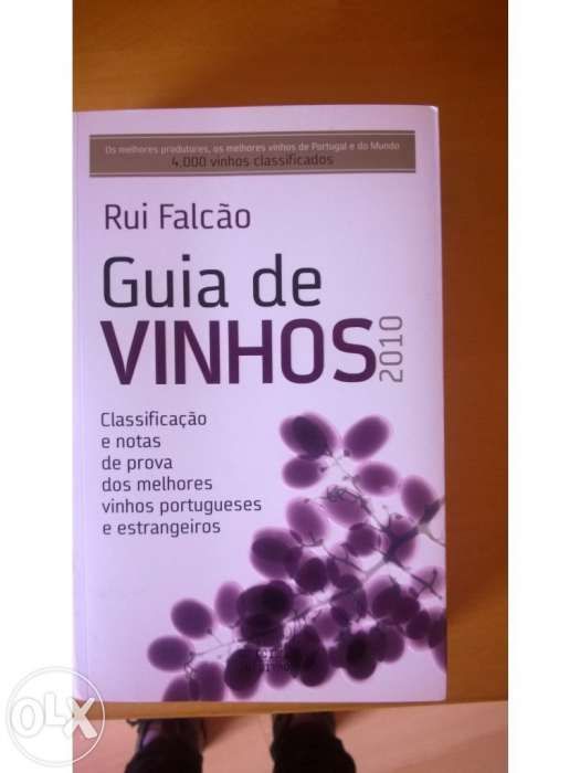 Livro Guia de Vinhos