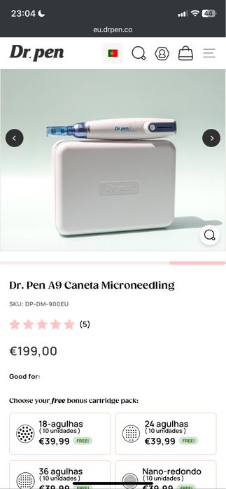 Dermapen microagulhamento novo