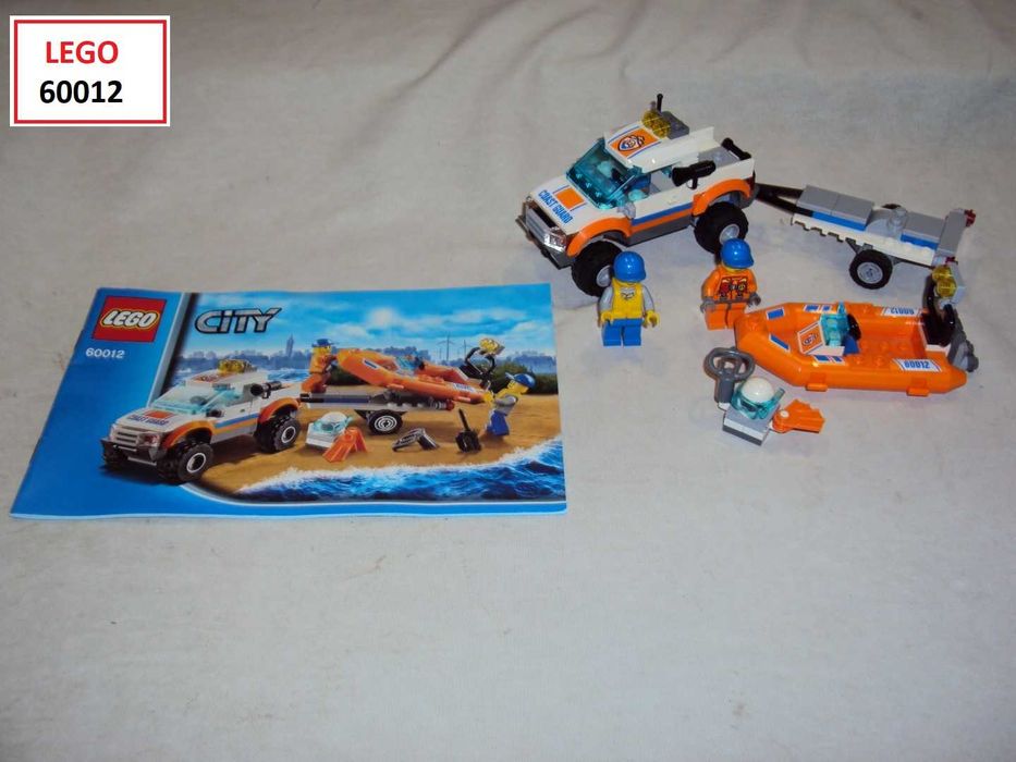 LEGO CITY: 60182; 60013; 60116; 60147; 4642; 60012; 3222; 6011