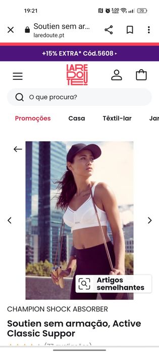 Novo-Sutiã desporto Shock absorber com etiqueta