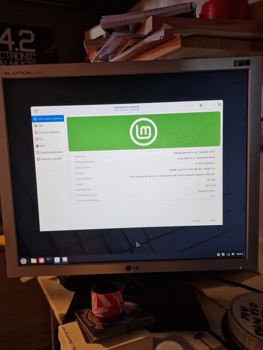 Dell Optiplex 9010 16gb ram DDR3, i5 3550, 240gb SSD