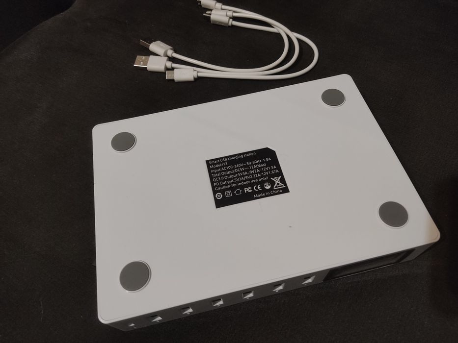Szybka ładowarka 6 usb-c stacja serwisowa inteligentna