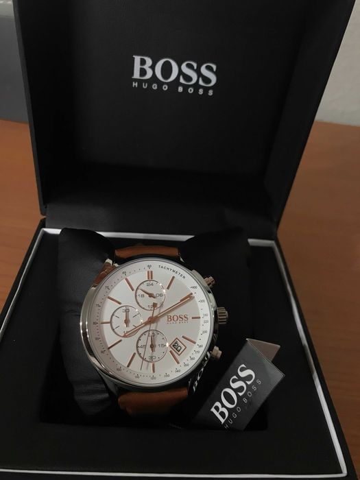 Relógio Hugo Boss Castanho & Branco
