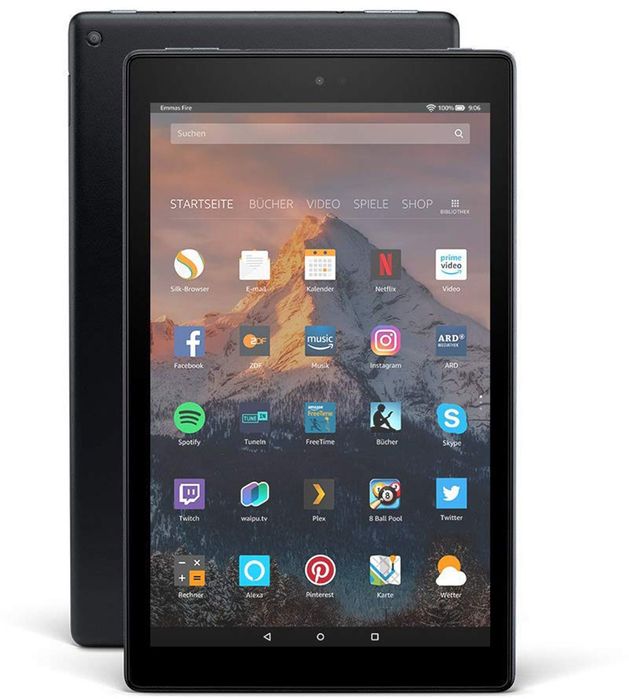 tablet 10" Amazon Fire HD 10 (2017) como novo