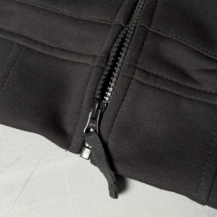 Зіп худи Stone Island чорний гост ghost кофта-зип стон айленд зипка