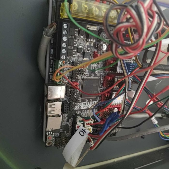 drukarka 3d rama silniki ekstruder klon bondtech skrpro bowden 24x24cm