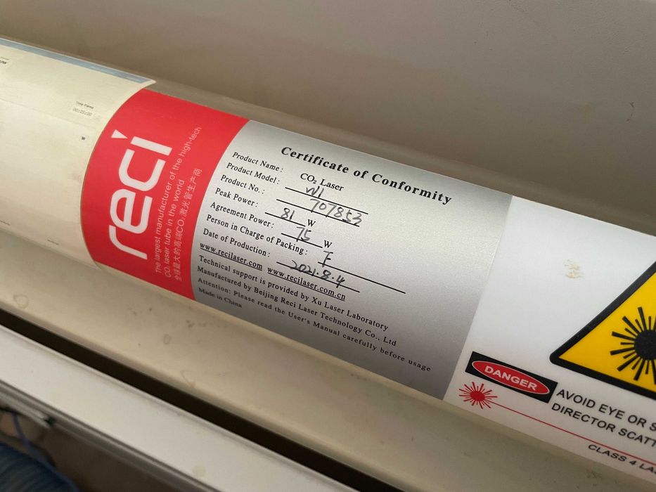 Ploter laserowy laser CO2 5070