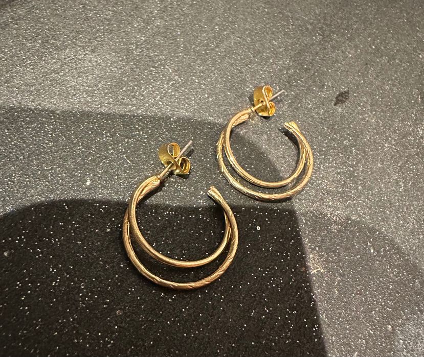 Argolas efeito duplo - mercado local