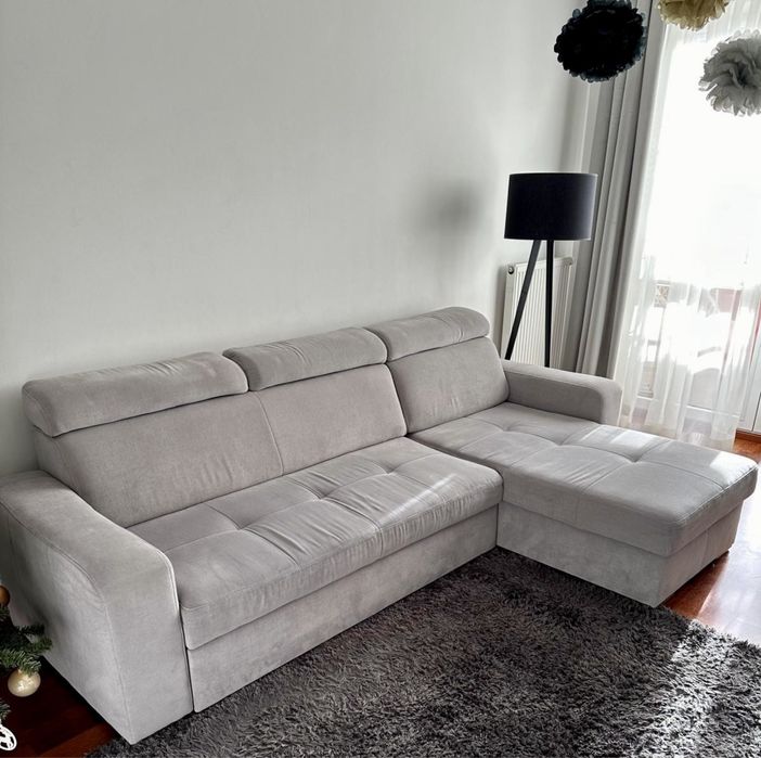 Narożnik uniwersalny z funkcją spania