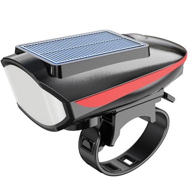 Ліхтар велосипедний з сонячною панеллю