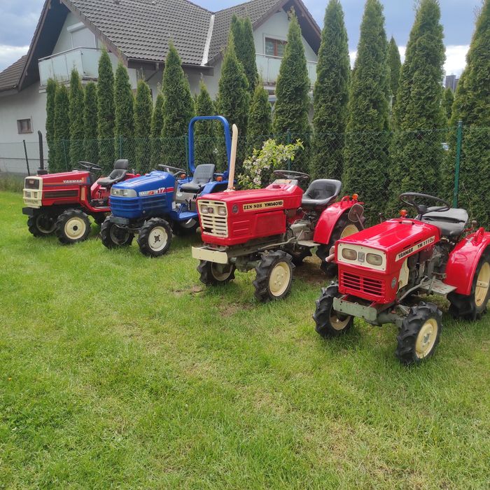 Yanmar Kubota Iseki traktorek ciągnik traktor kosiarka ogrodniczy 4x4