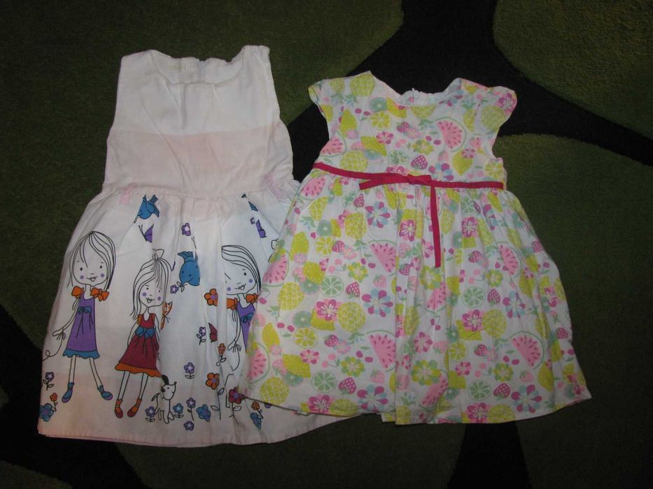 oddam rozm 80/86 dziewczynka sukienki