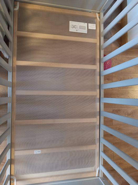 IKEA SUNDVIK Łóżko łóżeczko dziecięce szary 60x120 cm