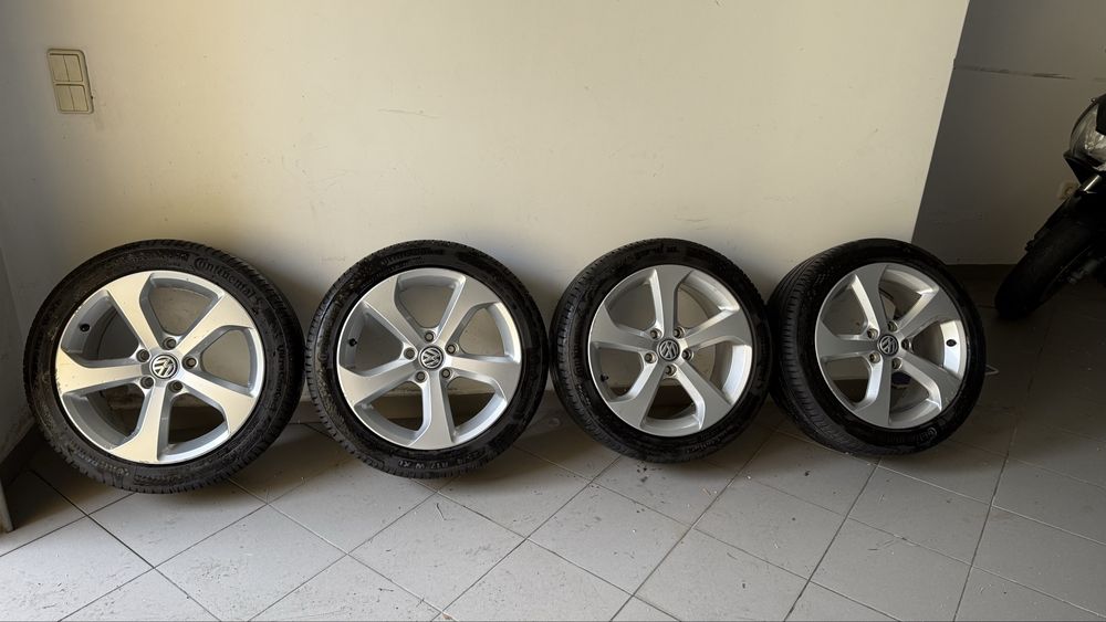 Pneus e jante r17 vw