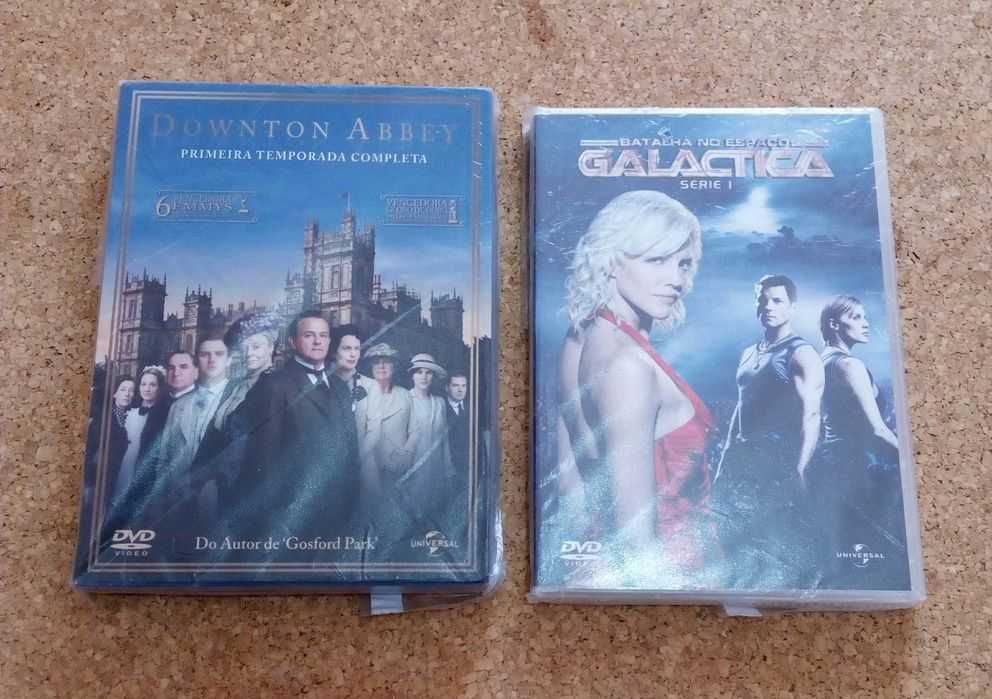 Séries - A - Team - Galáctica - DownTon Abbey