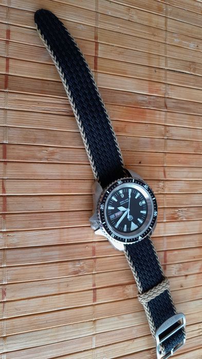 Pasek perlon EULIT do zegarka 20 mm Atlantic NATO