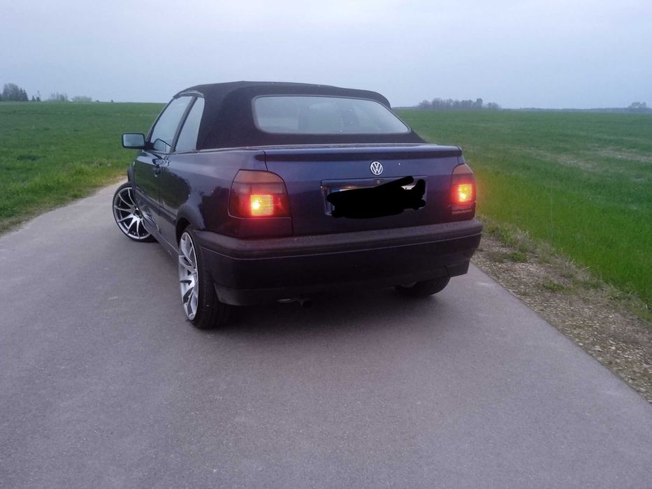VW Golf III Cabrio 1.8 B+G Zadbany Okazja !!! Alu 18 cali od właściciela .